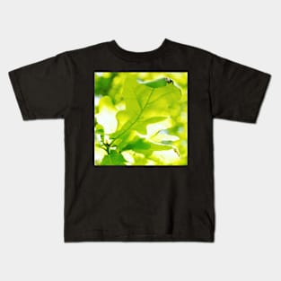 Oak Leaves in Sunlight Kids T-Shirt